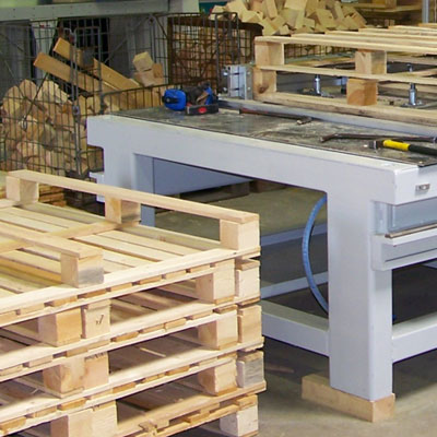 Fabrication palettes sur-mesure
